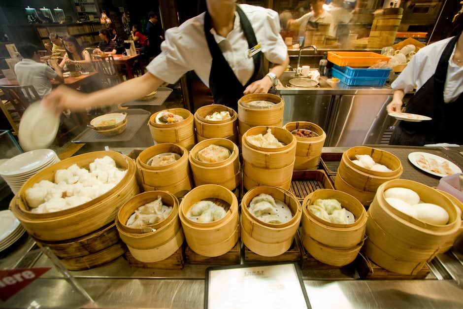 Dimsum served in the Suntec Convention Center Dimsum served in the Suntec Convention Center