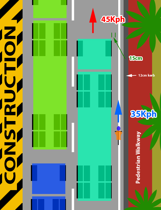 Cycling on the Huron Church, the western terminus of Canada's busiest highway, the 401